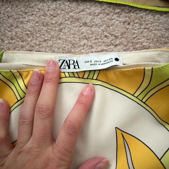 COPY - BLOGGER'S FAVE! Zara 2 Piece Pucci Inspired Printed Blouse & Skirt Set i… - Picture 6 of 8